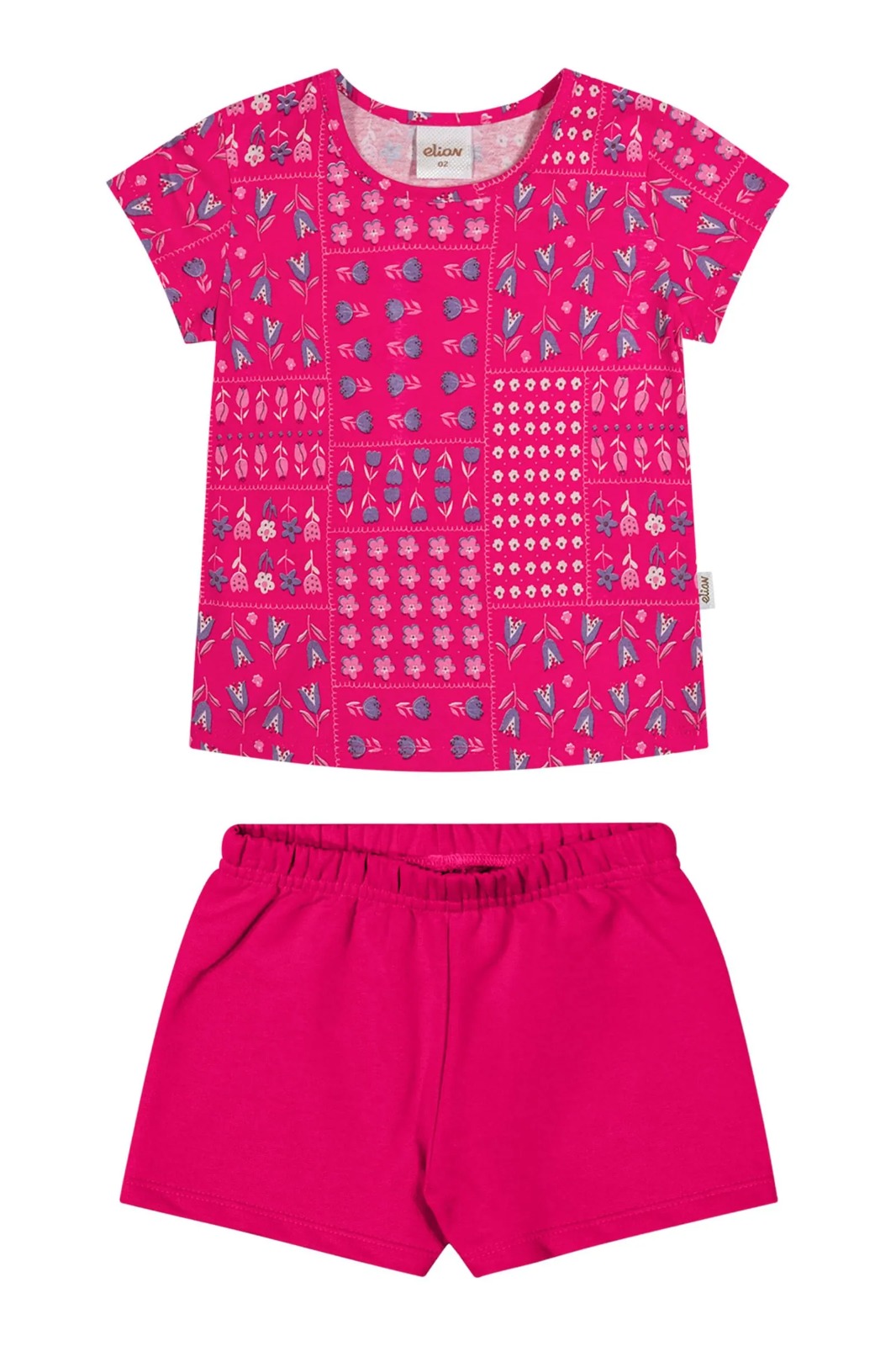 Conjunto Infantil Menina Mix Floral Elian 