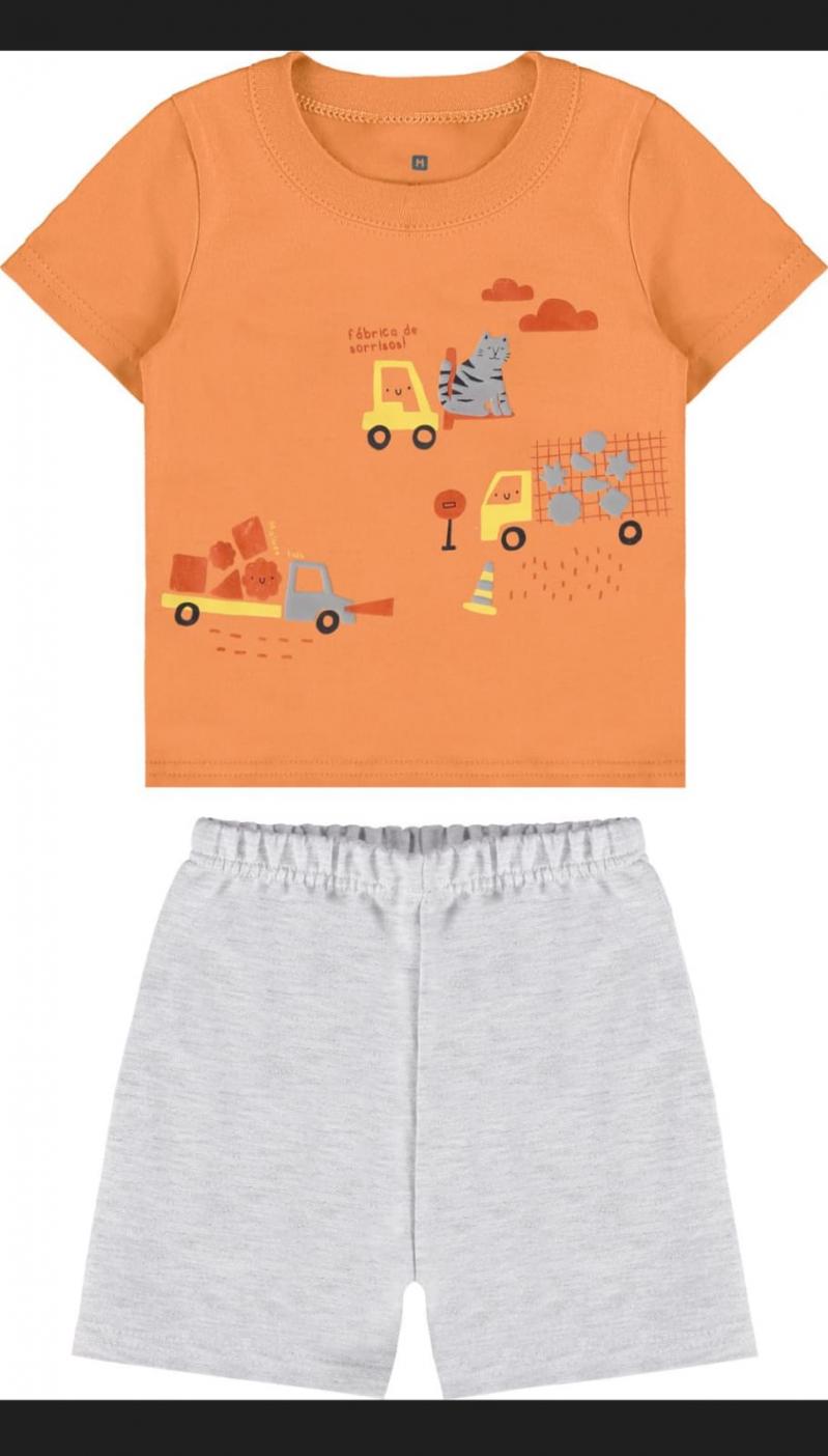 Conjunto Malwee Masculino Infantil Caminhão